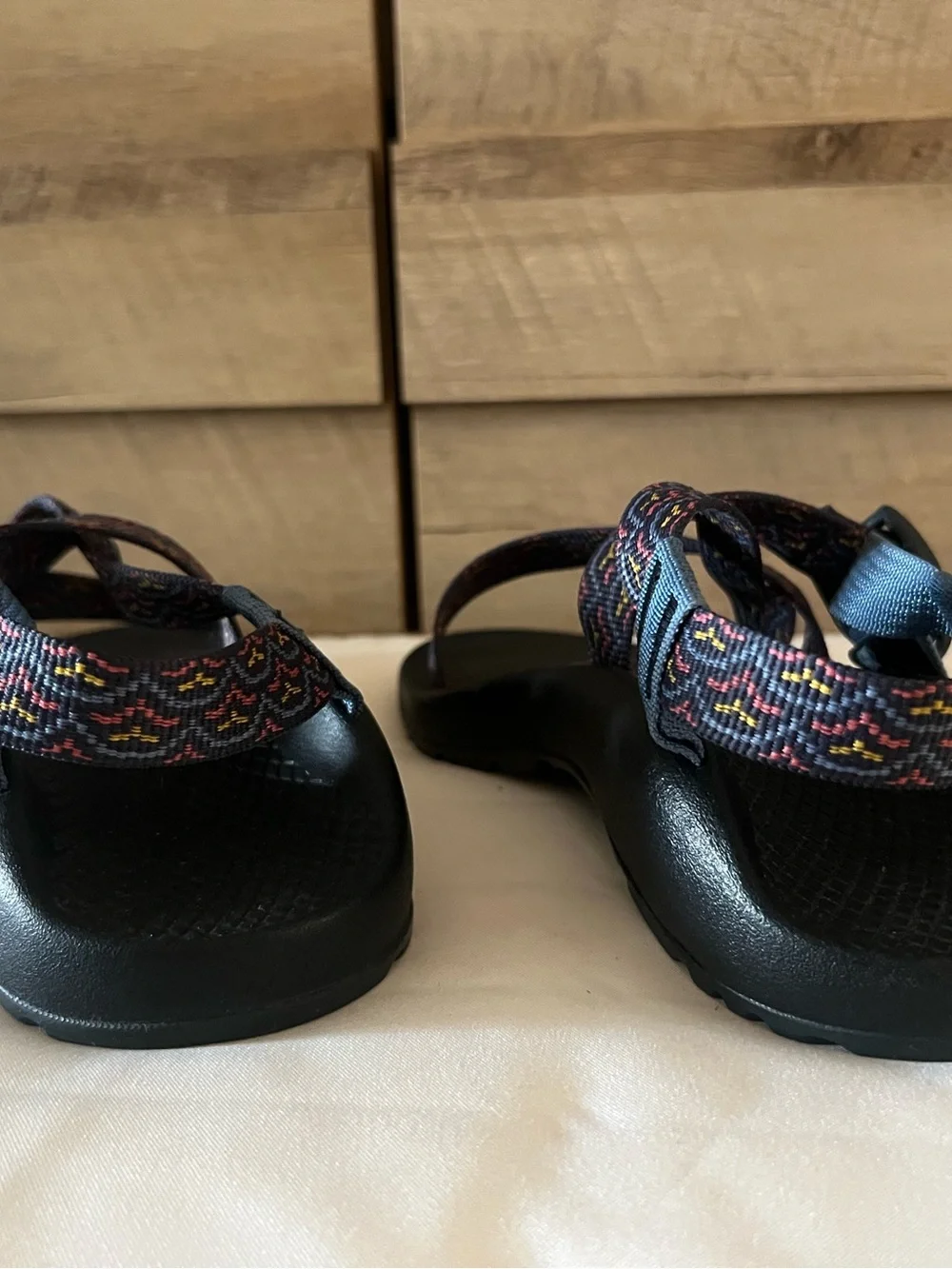 Chaco Womens Z/1 Classic Sandals Size 7 Bloop Navy Spice Blue Hiking Outdoor